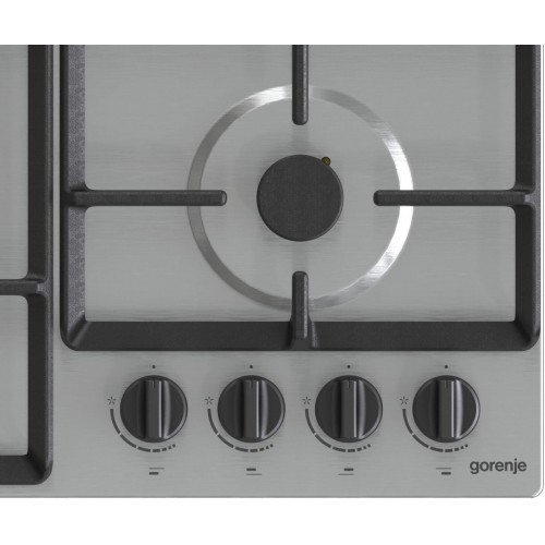 Газовая варочная панель Gorenje GW 641 EBX (серебристый) 4