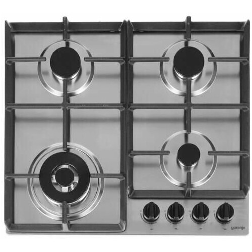 Газовая варочная панель Gorenje GW 641 EBX (серебристый) 7