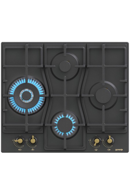 Газовая варочная панель Gorenje GW 6D42 CLB (черный) 