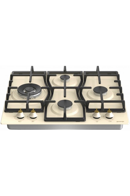Газовая варочная панель Gorenje GW 6D42 CLI (бежевый) 2