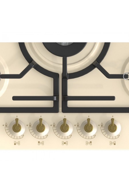 Газовая варочная панель Gorenje GW7C51CLI (слоновая кость) 2