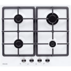 Газовая варочная панель GRAUDE GS 60.1 WM (белый)