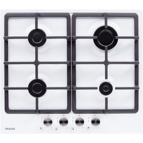 Газовая варочная панель GRAUDE GS 60.1 WM (белый) 