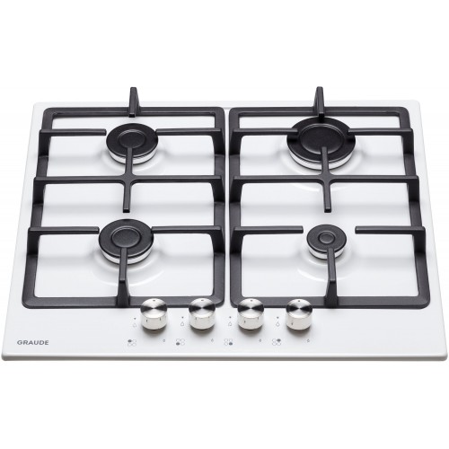 Газовая варочная панель GRAUDE GS 60.1 WM (белый) 1