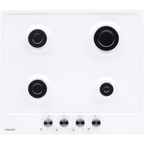 Газовая варочная панель GRAUDE GS 60.1 WM (белый) 4