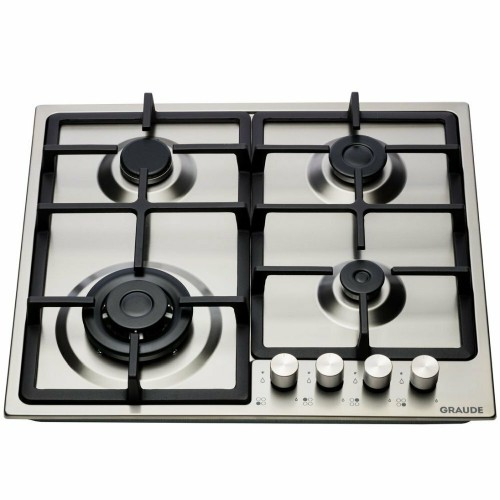 Газовая варочная панель GRAUDE GS 60.2 E (серебристый) 7