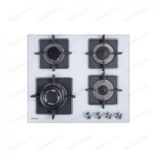 Газовая варочная панель Graude GS 60.3 W (белый) 2
