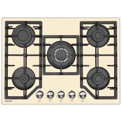 Газовая варочная панель Graude GS 70.1 C (кремовый)