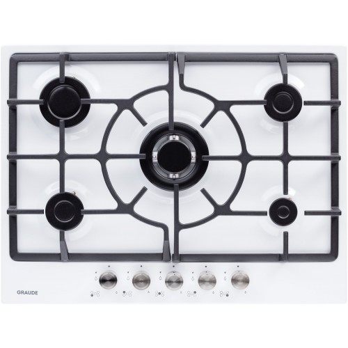 Газовая варочная панель Graude GS 70.1 WM (белый) 