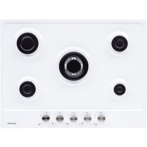 Газовая варочная панель Graude GS 70.1 WM (белый) 4