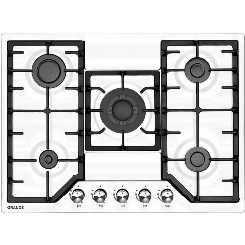 Газовая варочная панель Graude GS 70.1 WM (белый) 5
