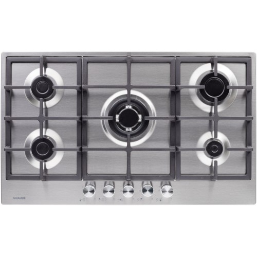 Газовая варочная панель Graude GS 90.1 E (нержавеющая сталь) 