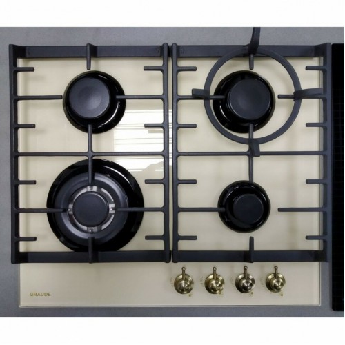 Газовая варочная панель GRAUDE GSK 60.1 EL (бежевый) 1