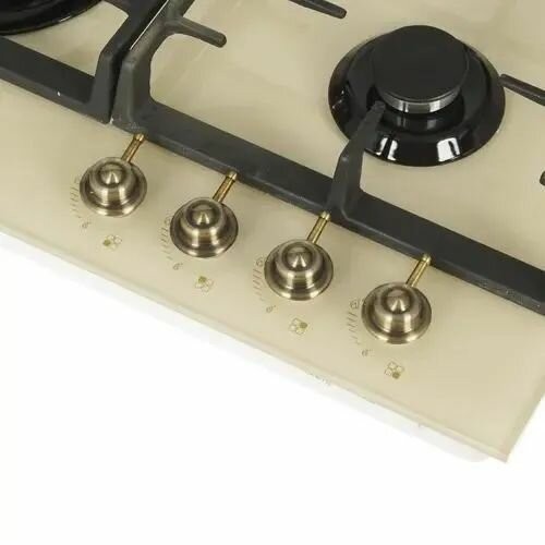 Газовая варочная панель GRAUDE GSK 60.1 EL (бежевый) 7