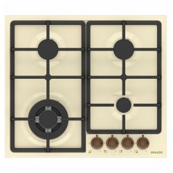 Газовая варочная панель GRAUDE GSK 60.1 EM (бежевый)