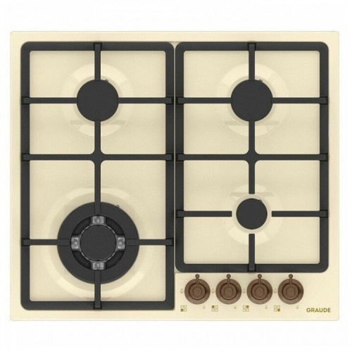 Газовая варочная панель GRAUDE GSK 60.1 EM (бежевый) 
