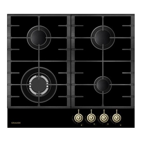 Газовая варочная панель Graude GSK 60.1 S (черный) 