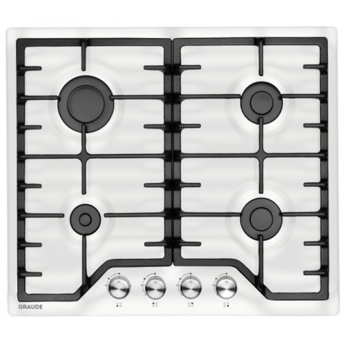 Газовая варочная панель GRAUDE GSK 60.1 WM (белый) 1