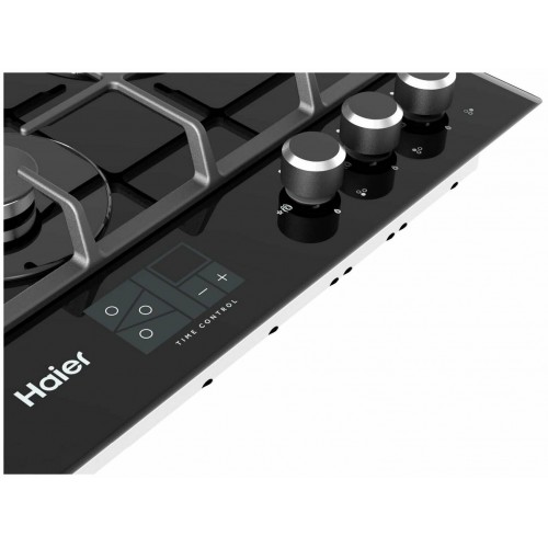 Газовая варочная панель Haier HHX-G53CNSB (черный) 3