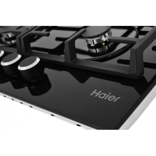 Газовая варочная панель Haier HHX-G64CNMB (черный) 4
