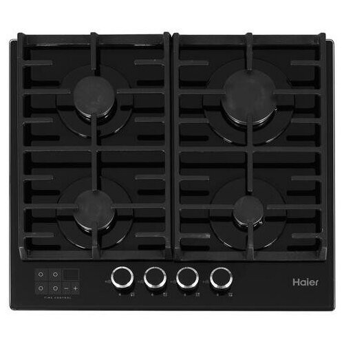 Газовая варочная панель Haier HHX-G64CNSB (черный) 2