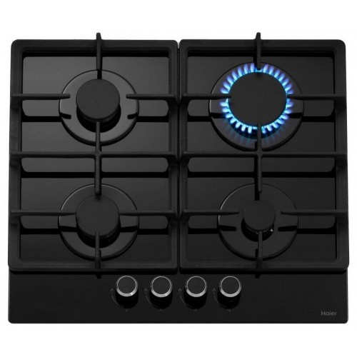 Газовая варочная панель Haier HHX-G64CNSB (черный) 4