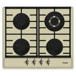 Газовая варочная панель Haier HHX-M64ATQBC (бежевый)