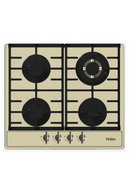 Газовая варочная панель Haier HHX-M64ATQBC (бежевый) 