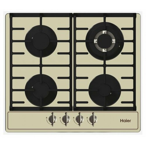 Газовая варочная панель Haier HHX-M64ATQBC (бежевый) 