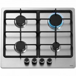 Газовая варочная панель Haier HHX-M64CNX (серебристый)