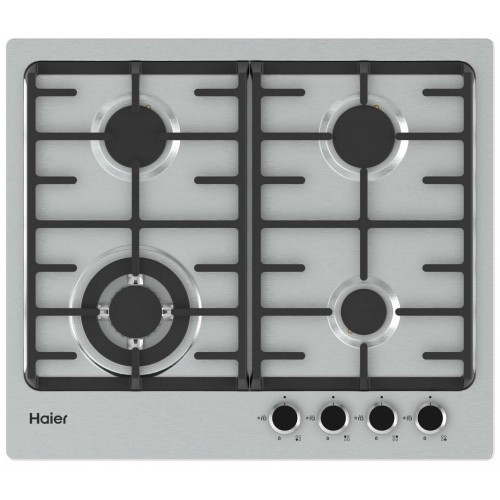 Газовая варочная панель Haier HHX-M64CWFX (нержавеющая сталь) 