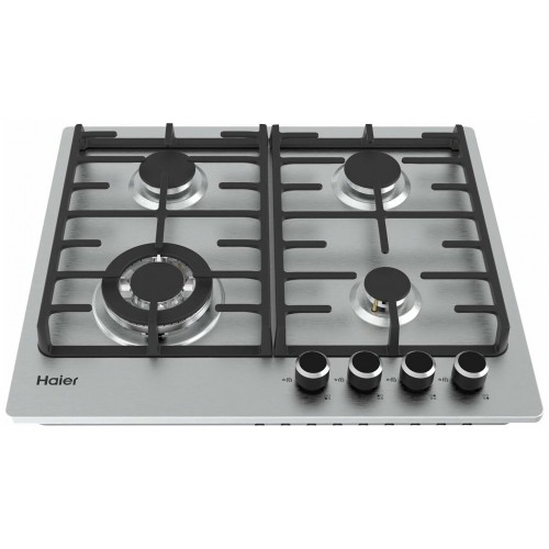 Газовая варочная панель Haier HHX-M64CWFX (нержавеющая сталь) 4