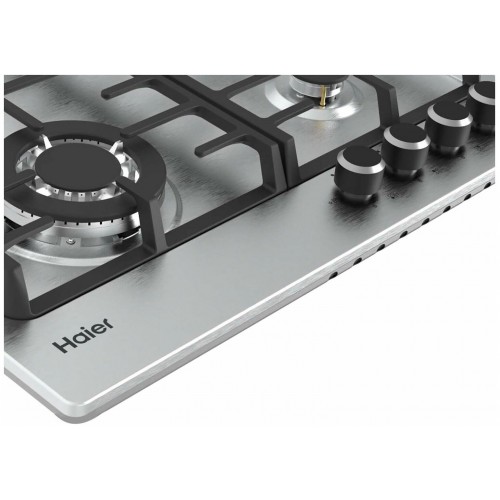 Газовая варочная панель Haier HHX-M64CWFX (нержавеющая сталь) 6