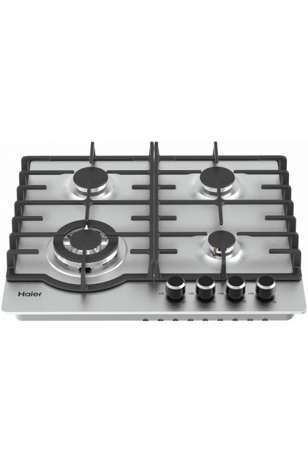 Газовая варочная панель Haier HHX-M64RFX (нержавеющая сталь) 