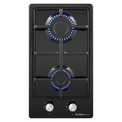 Газовая варочная панель HOMSAIR HGE323GCBK (черный) 