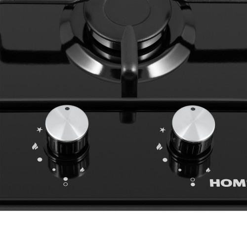 Газовая варочная панель HOMSAIR HGE323GCBK (черный) 6