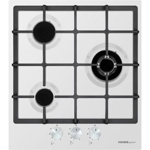 Газовая варочная панель HOMSAIR HGE433TGCBK (черный) 3