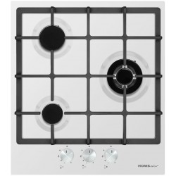 Газовая варочная панель HOMSair HGE433TGCWH (белый)