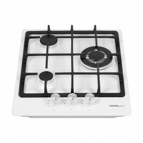 Газовая варочная панель HOMSair HGE433TGCWH (белый) 1