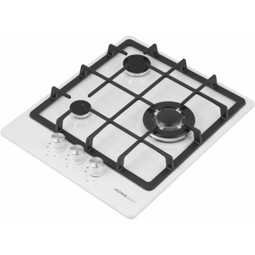 Газовая варочная панель HOMSair HGE433TGCWH (белый) 2