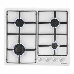 Газовая варочная панель HOMSAIR HGE643GWH (белый)