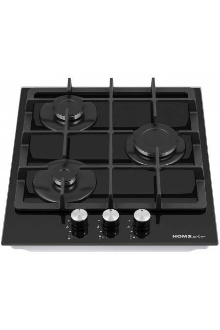 Газовая варочная панель HOMSAIR HGG433BK (черный) 2