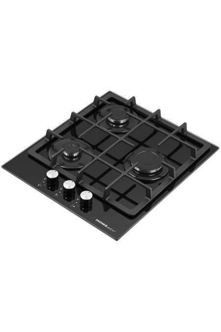 Газовая варочная панель HOMSAIR HGG433BK (черный) 3