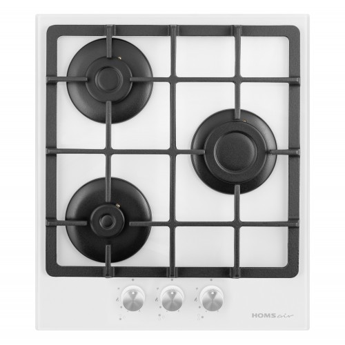 Газовая варочная панель HOMSAIR HGG433WH (белый) 1