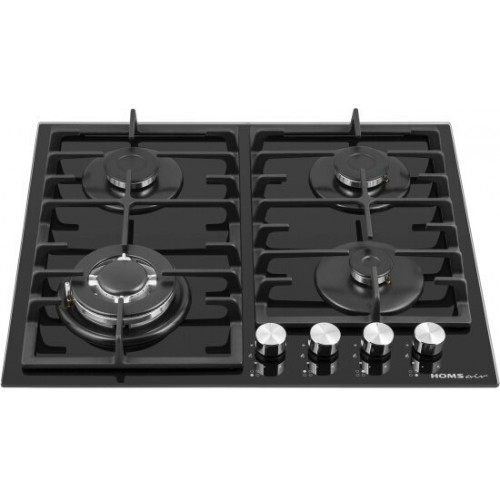 Газовая варочная панель HOMSair HGG646BK (черный) 2