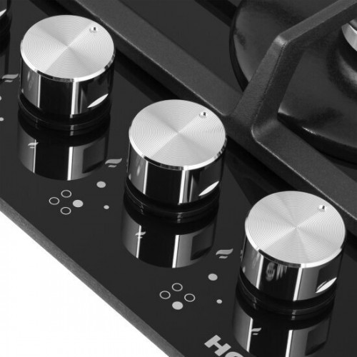 Газовая варочная панель HOMSair HGG646BK (черный) 6