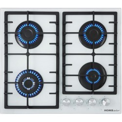 Газовая варочная панель HOMSair HGG646WH (белый)