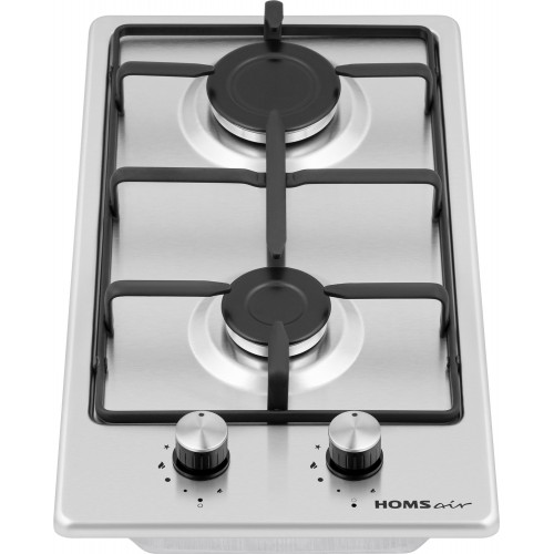 Газовая варочная панель HOMSAIR HGS323GCS (серебристый) 1