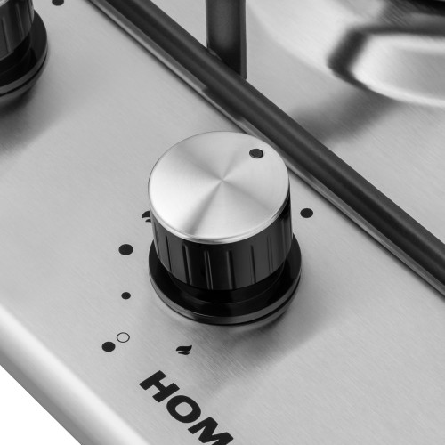 Газовая варочная панель HOMSAIR HGS323GCS (серебристый) 4