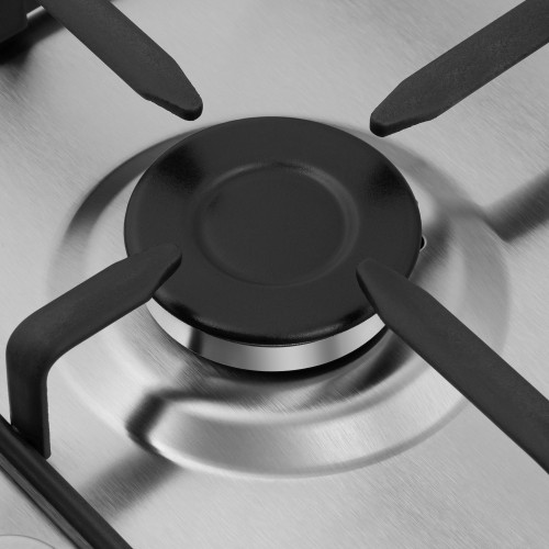 Газовая варочная панель HOMSAIR HGS323GCS (серебристый) 6